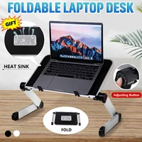 foldable laptop desk lap desk tray bed table stand notebook table desk stand with radiator aluminum ergonomic portable tv bed