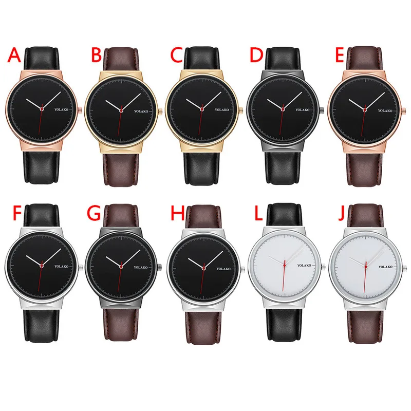 

EBay wish Lazada speed sell tong trill hit men's watch simple style quartz watch business men of England