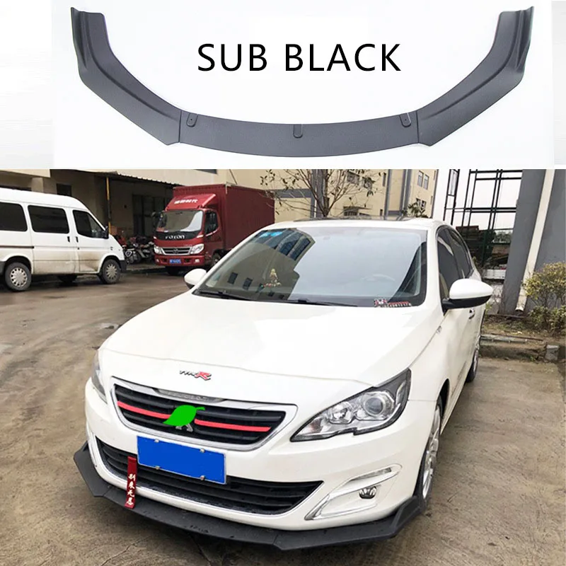 Универсальный передний лопата дистрибьютор гоночного тела дефлектор для губ