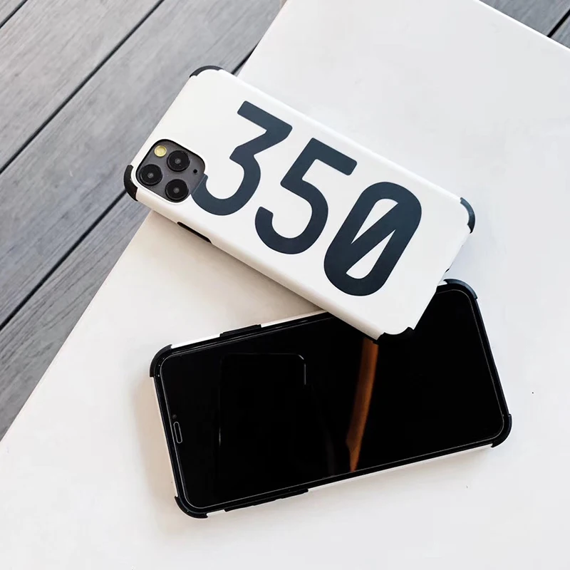 Для iPhone 11 Pro Max Пластиковые роскошные уличные сникерсы 350 700 белая коробка для