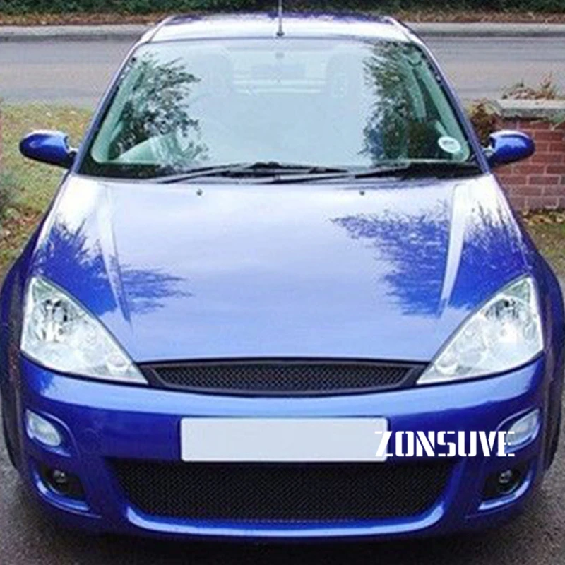 Ремонт передней центральной решетки радиатора из углеродного волокна для Ford Focus