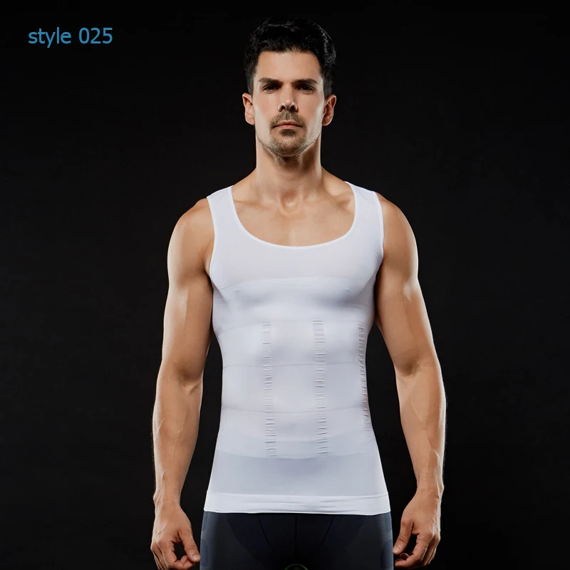 Мужская компрессионная нижняя рубашка IYUNYI для похудения | одежда