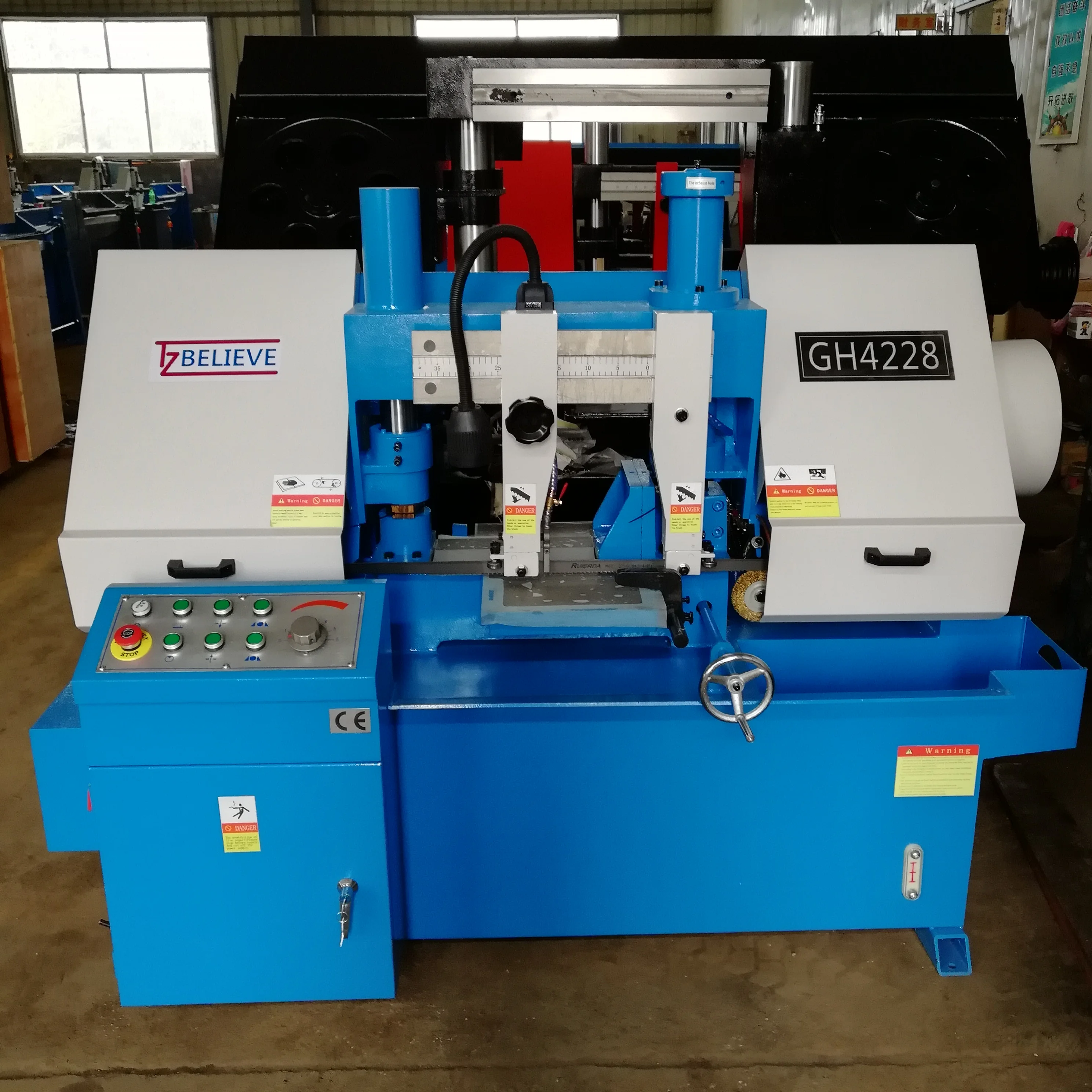 Гидравлический режущий ленточный пила металлический пильный станок инструменты