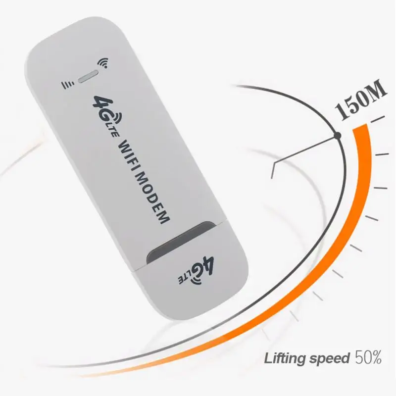 Portable USB Wireless Network Card 150Mbps 4G LTE Interface WiFi Modem Router for Laptop Outdoor Car Travel 4g router | Компьютеры и