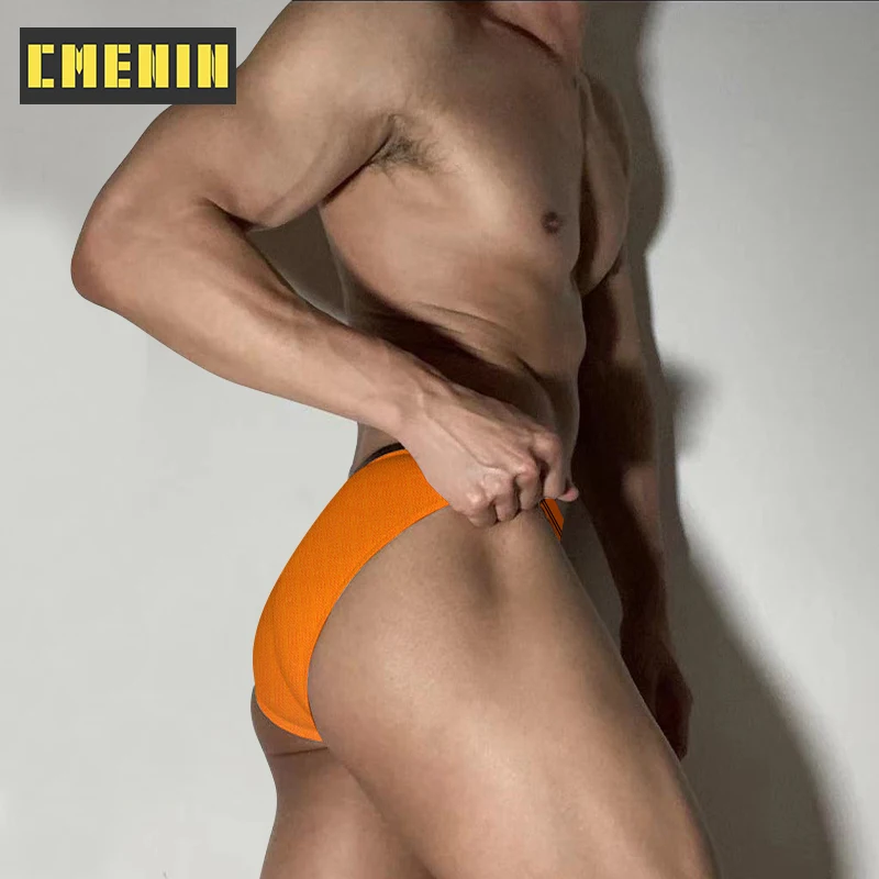 

Men's Briefs Fashion Cotton Hip Raise Sexy Man Underwear Brief Men Underpants Fashion Slip Gay Panties Jockstrap BS3133