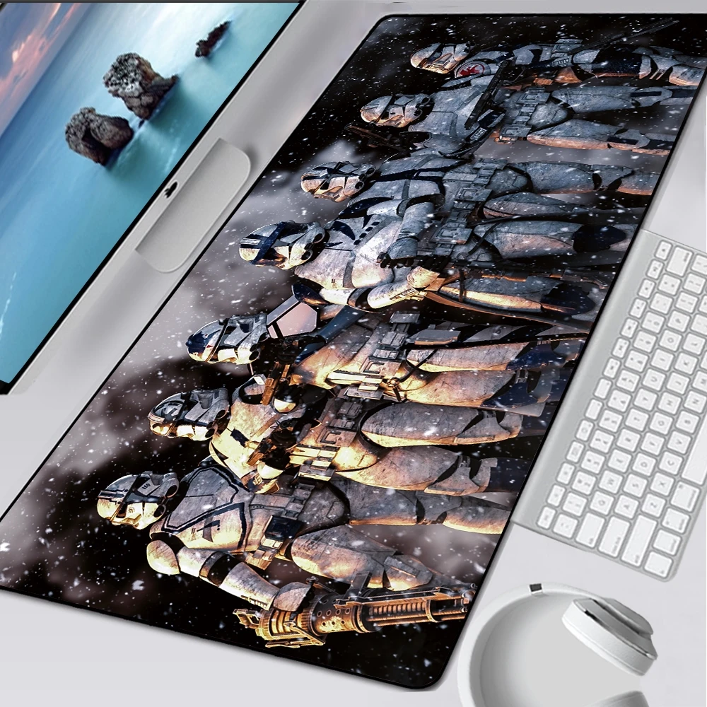 Большой коврик для мыши 90x40 см компьютерной размером XXL игровой XL Настольный