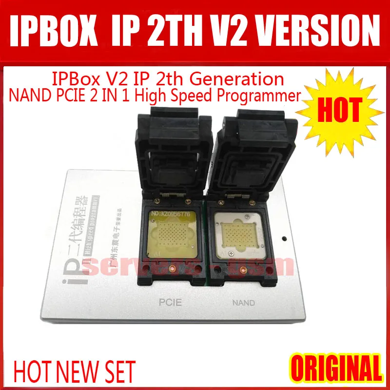 Новинка 2020 высокоскоростной программатор IPBox V2 IP 2 го поколения NAND PCIE в 1 для iPhone
