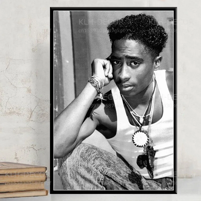 Постер S319 с изображением Тупака Шакура 2PAC гангста рэп Outlaw музыкальный рэппер