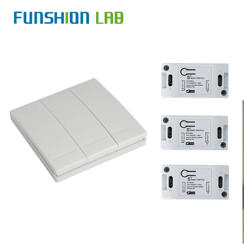 Модуль высветильник еля света FUNSHION для умного дома 10 А IOS Android 2200 Вт 90-250 В