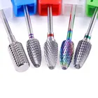 Фрезы для чистки кутикулы, вольфрамовые стальные насадки для маникюра и педикюра, Шлифовальная головка, аксессуары, инструмент