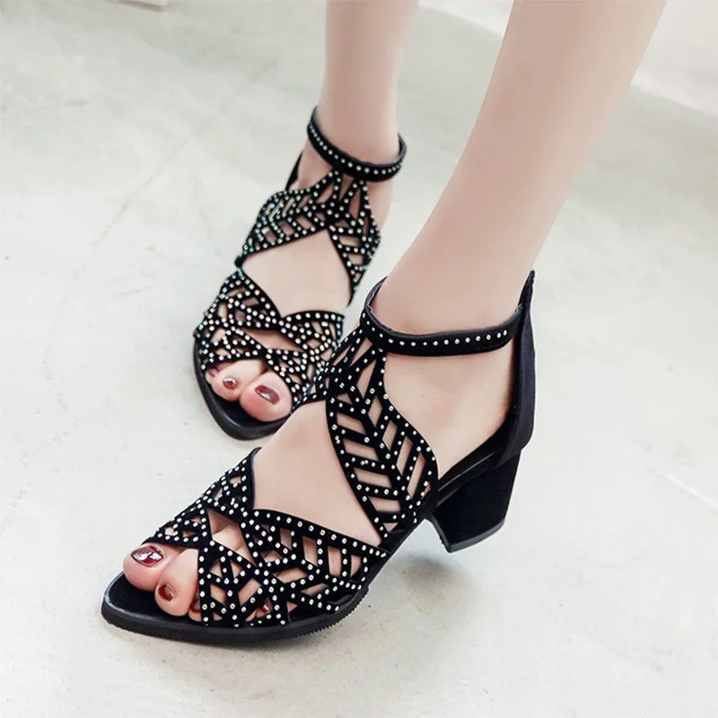 Женские босоножки женская обувь с открытым носком летние ботинки сандалии