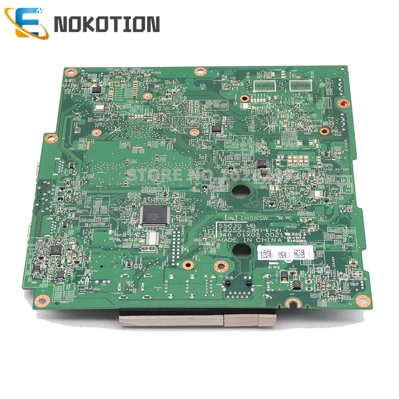 NOKOTION S5030 MB 14055-2 348,01X05,0021 для lenovo C50-30 все-в-одном материнская плата AIO 5B20K70170 SR24B 3825U Процессор DDR3
