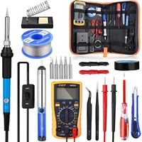 soldering iron kit with onoff switch rarlight 60w 110v adjustable temperature welding tool soldering iron