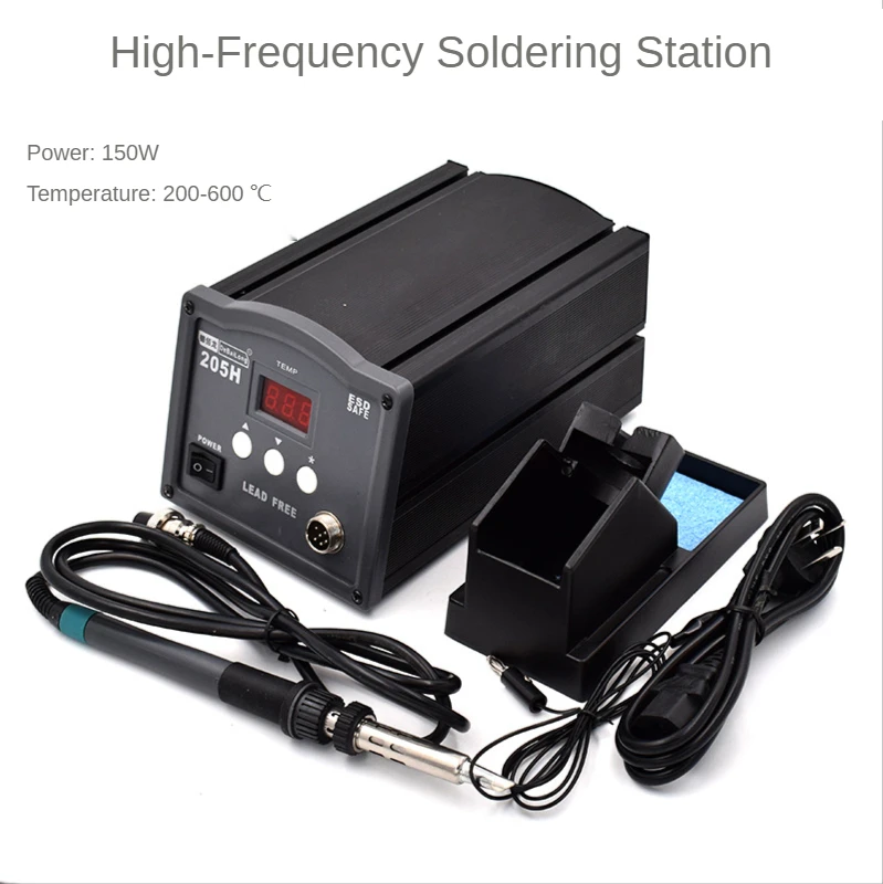 220V High Frequency Soldering Platform Digital Display Adjustable Temperature Electric Iron 150W with Automatic Sleep