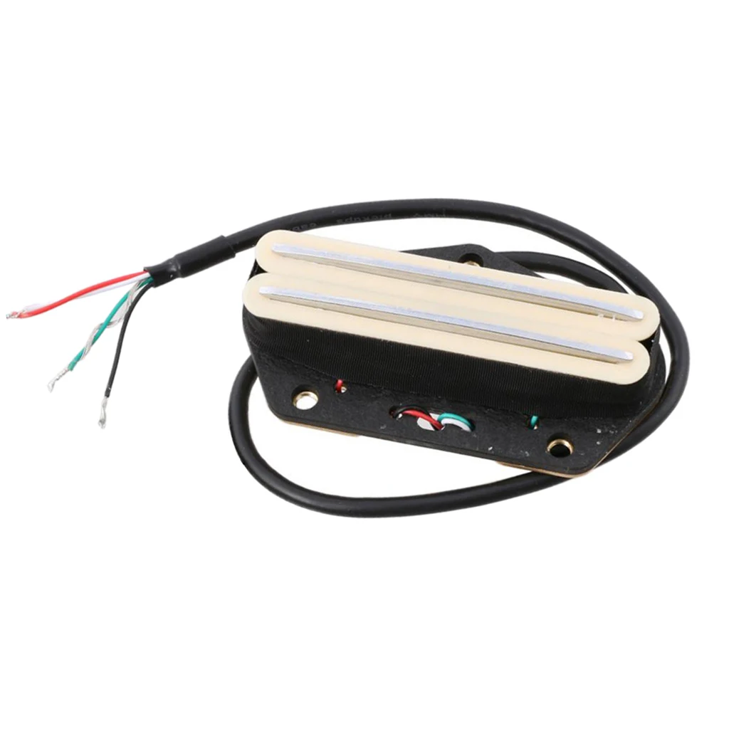 Двойной рельс Humbucker Humbucking пикапы для электрической гитары часть с винтами и