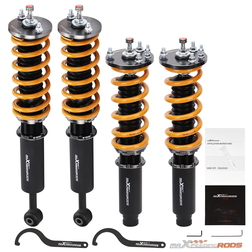 

Coilover Struts Shock Suspension Kit For Honda Accord CG CK CM Sedan F23A1 F23Z5 1998 1999-2002 For ACURA TL II UA5 1999-2003