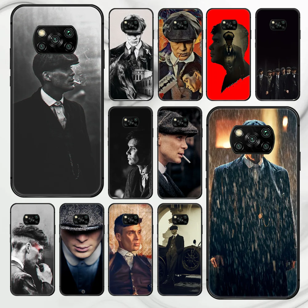 

Peaky Blinders Phone case Cover Hull For Xiaomi Mi A2 A3 8 9 9T Note 10 Se Lite Pro black Hoesjes 3D Coque Pretty Etui Trend