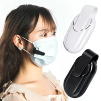 5Pcs Summer Cooling Mask Air Fan Clip-On Air Filter USB Rechargeable Exhaust Face Mask Mini Fans Personal Wearable Air Purifiers