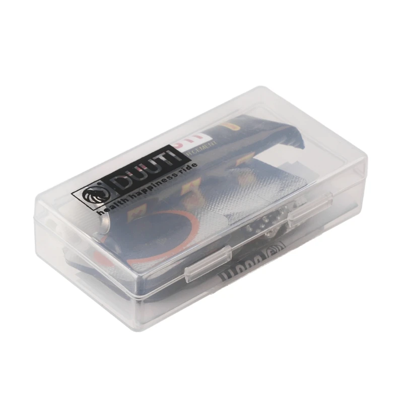 

1 Set Bicycle Tire Repair Tool Portable Kit With Transparent Box Case Accessory