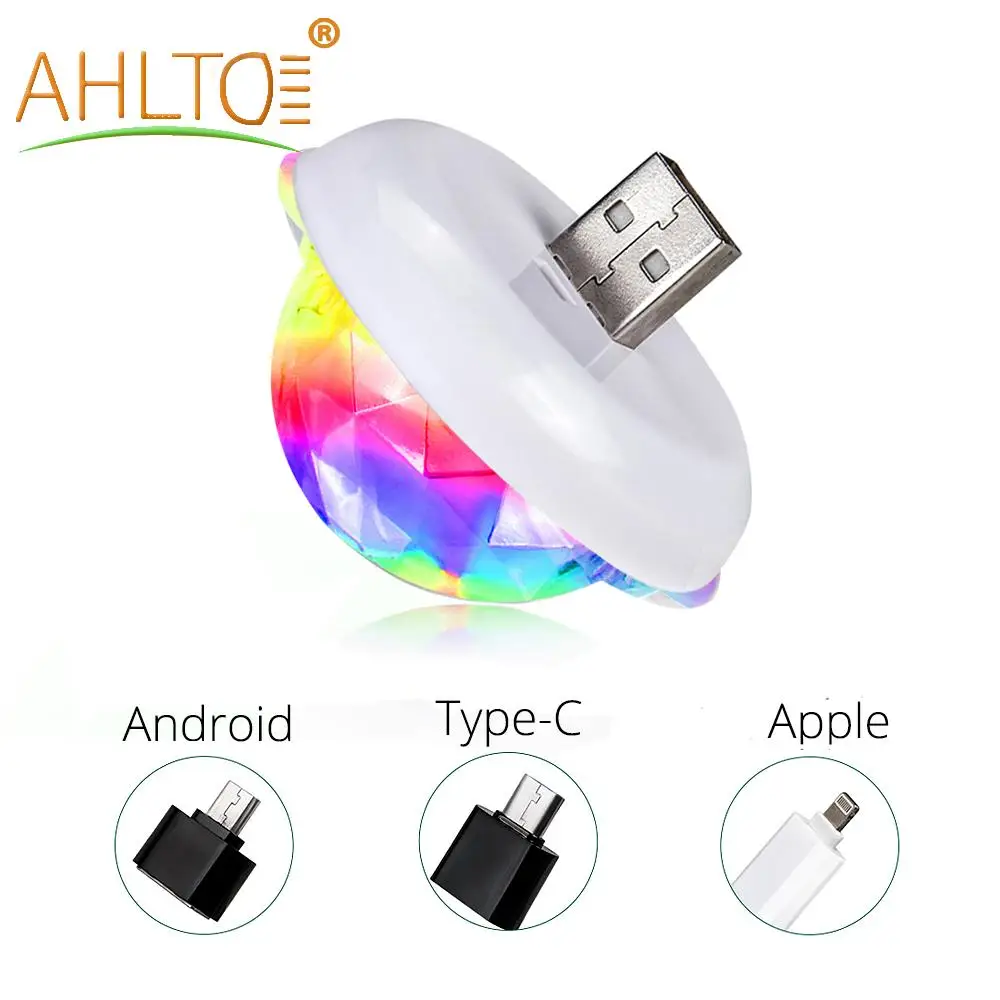 Светодиодный волшебный Dj светильник ночник с USB освещение для дискотеки