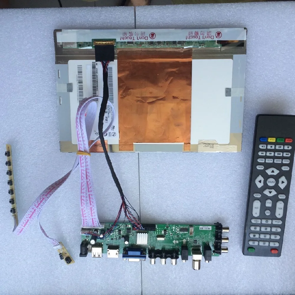 Комплект для LP125WH2-SLD1/B1/B2/B3/T1/T3/B4/T2 плата контроллера цифровой DVB-T TV LVDS USB AV сигнал W