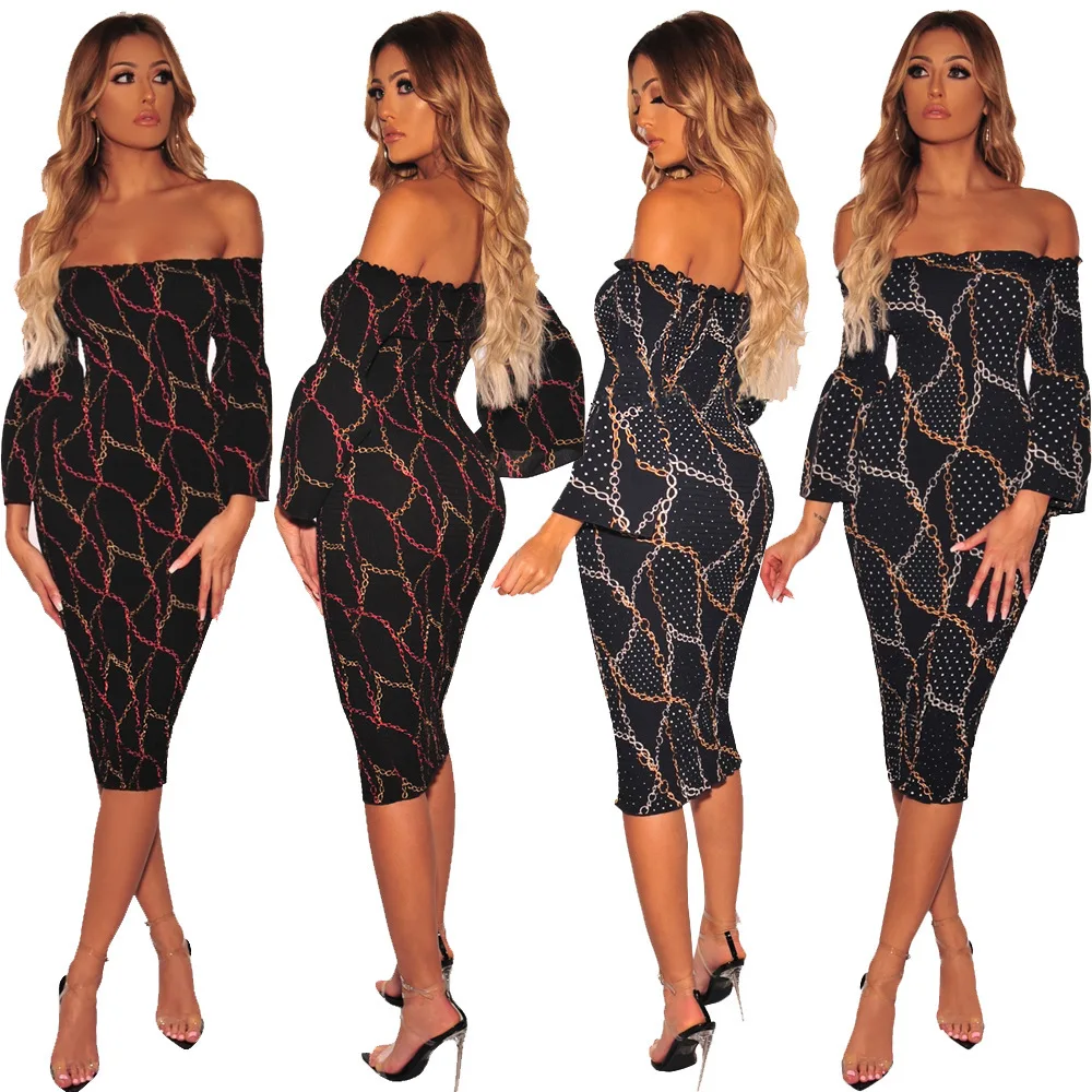 Летнее платье 2020 женское богемное пляжное с геометрическим принтом элегантные