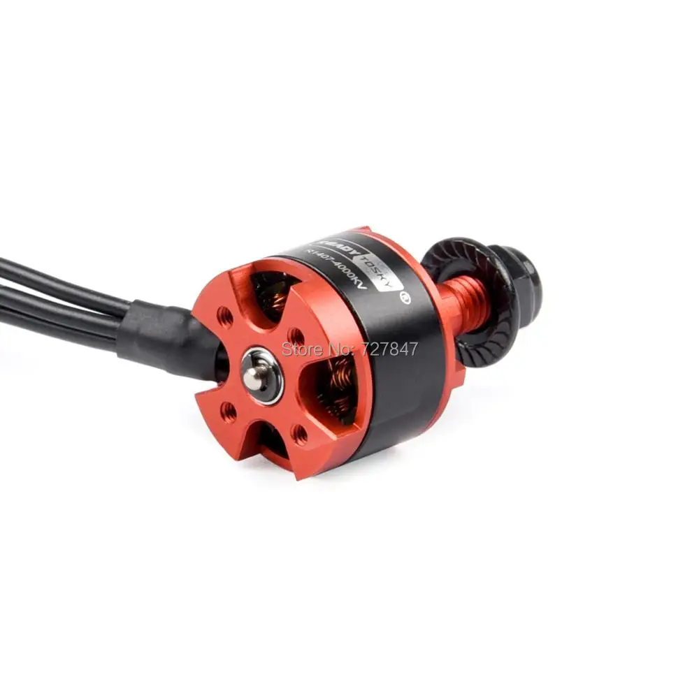 Новый 1407 4000KV 2-3S бесщеточный двигатель CW/CCW для радиоуправляемого дрона FPV Racing