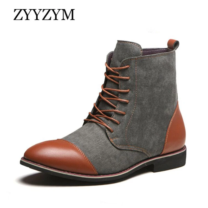 Ботинки мужские кожаные на весну/осень|Ботинки| |