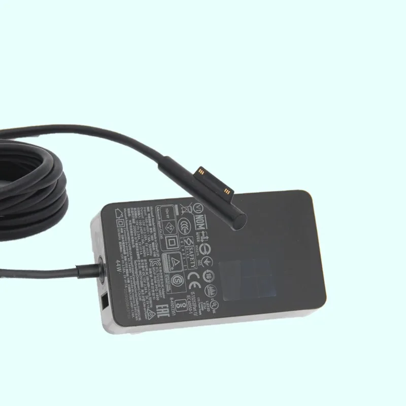 15V 2.58A 44W адаптер питания для Microsoft Surface Laptop Pro 3 4 5 2017 Book AC зарядное устройство с DC 5V 1A