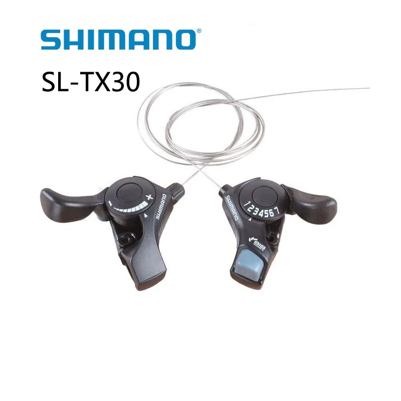 SHIMANO SL TX30 механизмы переключения передач для велосипеда тормозной рычаг 18С 21С