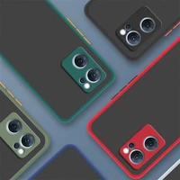 matte pc cover for oppo reno7 5g case reno 2 3 4 5 6 7 pro 5g cover shockproof tpu hard back protective phone case oppo reno7 5g