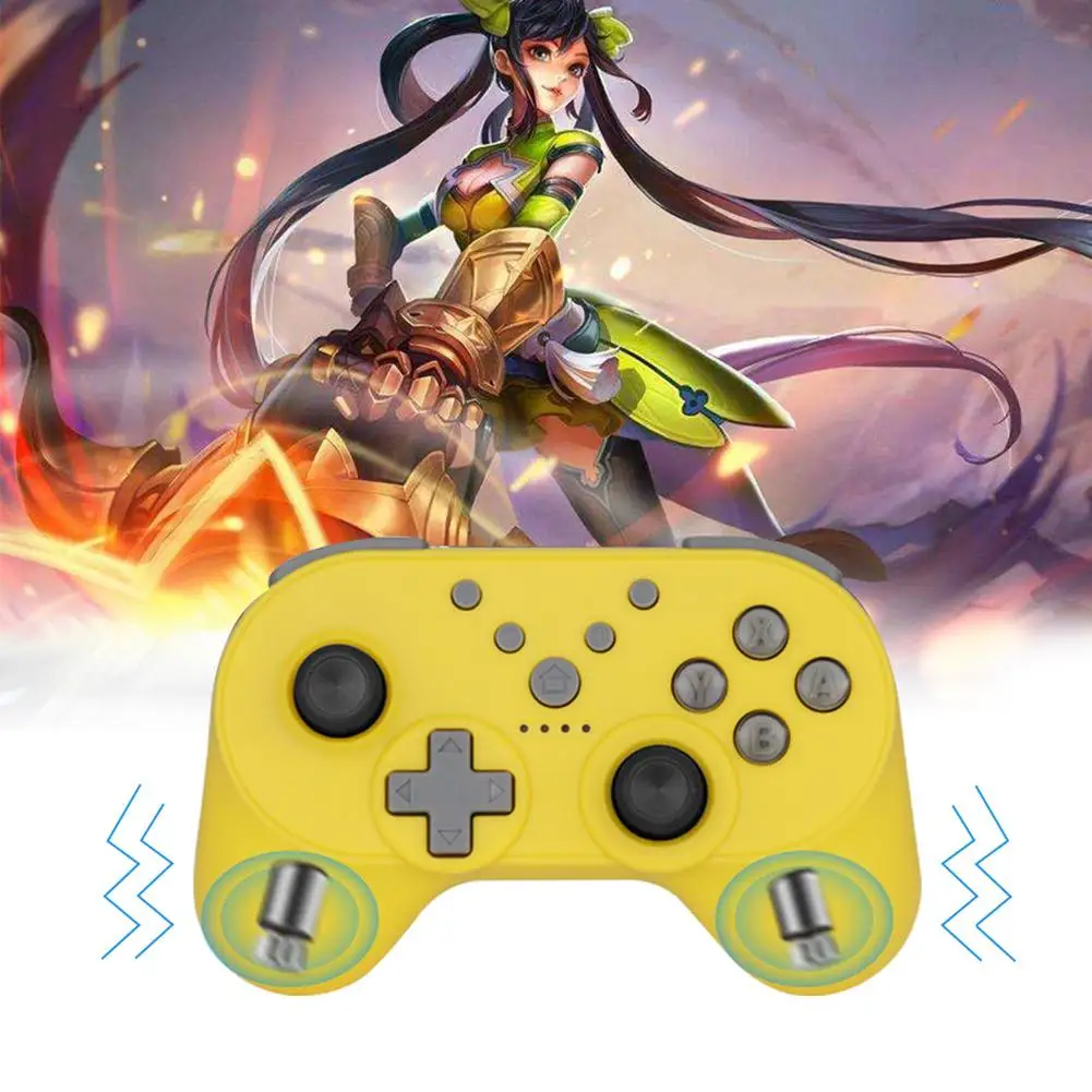 

Durable Bluetooth-compatible Game Controller Classic Delicate Wireless Bluetooth-compatible Controller Vibration Joystick Fit