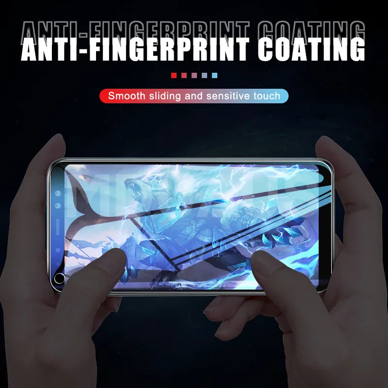 

9H Tempered Glass on the For Samsung Galaxy A5 A7 A9 J2 J3 J7 J8 2018 A6 A8 J4 J6 Plus 2018 Screen Protector Glass Film Case