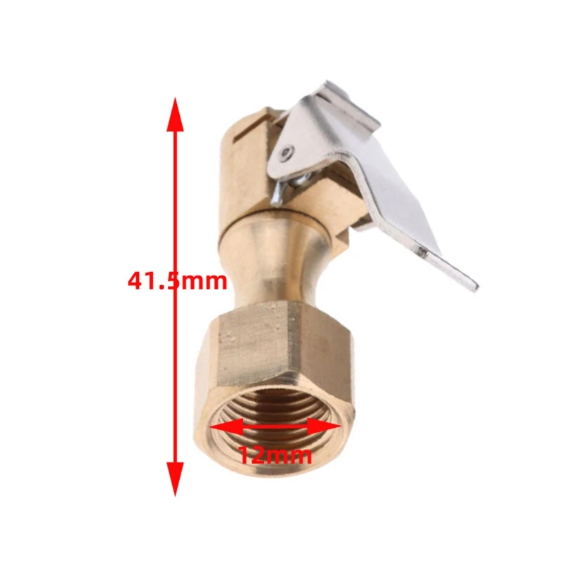

1pcs Auto Air Pump Chuck Clip Car Truck Tyre Tire Inflator Valve Connector Car Accessories 6mm 8mm Clamp