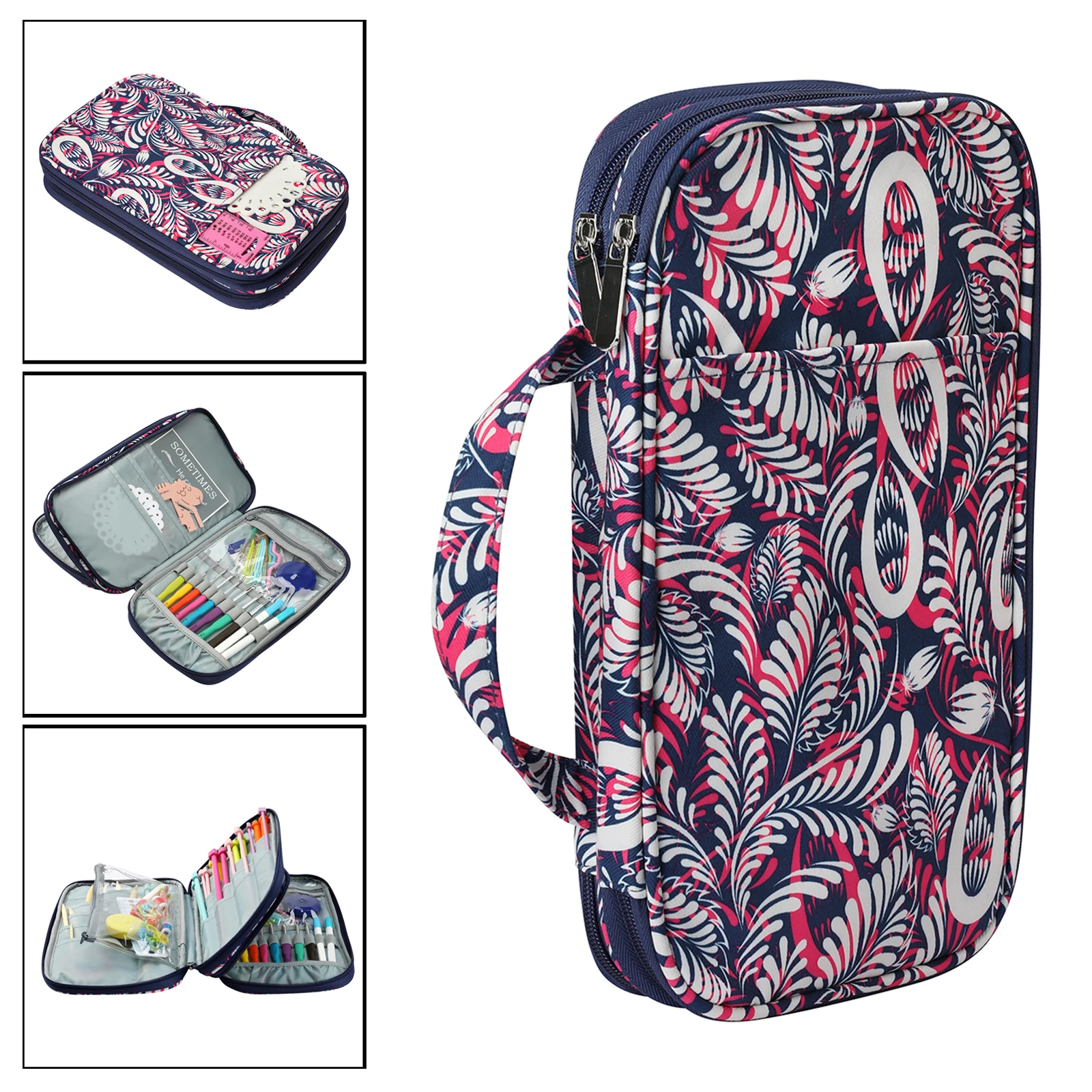 Дорожный Чехол Крюк вязания крючком и инструмент Вязание аксессуары сумка для