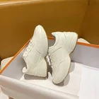 Женские кроссовки с вулканизированной подошвой, белые удобные бейсбольные кроссовки на платформе, повседневная обувь, 2021