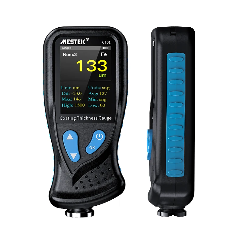 

new product car paint film coating Thickness gauge meter Tester instrument Fe/NFe For Non conductive Coatings Thickness Gauge