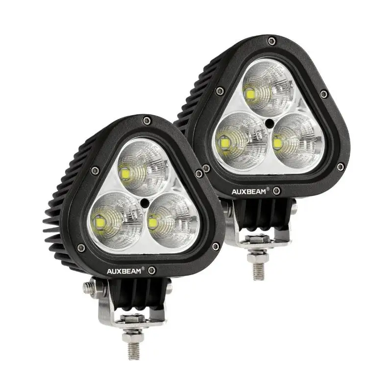 

AUXBEAM 4 inch 70W LED Light Bar/Work Light For Offroad Truck Boat 12V/24V Triangle 5050 Led White Combo Light IP67 Waterproof