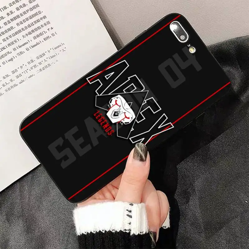 Шикарный милый чехол Apex Legends для телефона iphone 13 8 7 6 6S Plus X 5 5S SE 2020 XR 11 pro XS MAX |