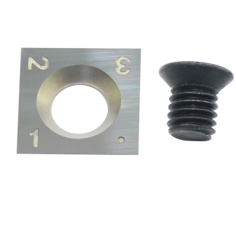 14 мм карбидные вставки резаки Замена квадратный прямой для деревообработки