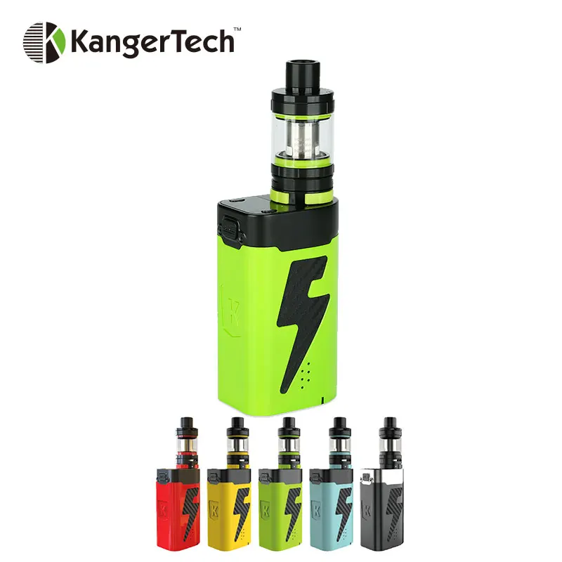 Оригинальный Kangertech FIVE 6 VW стартовый набор с 222W бокс мод и 8 мл емкость пять бак