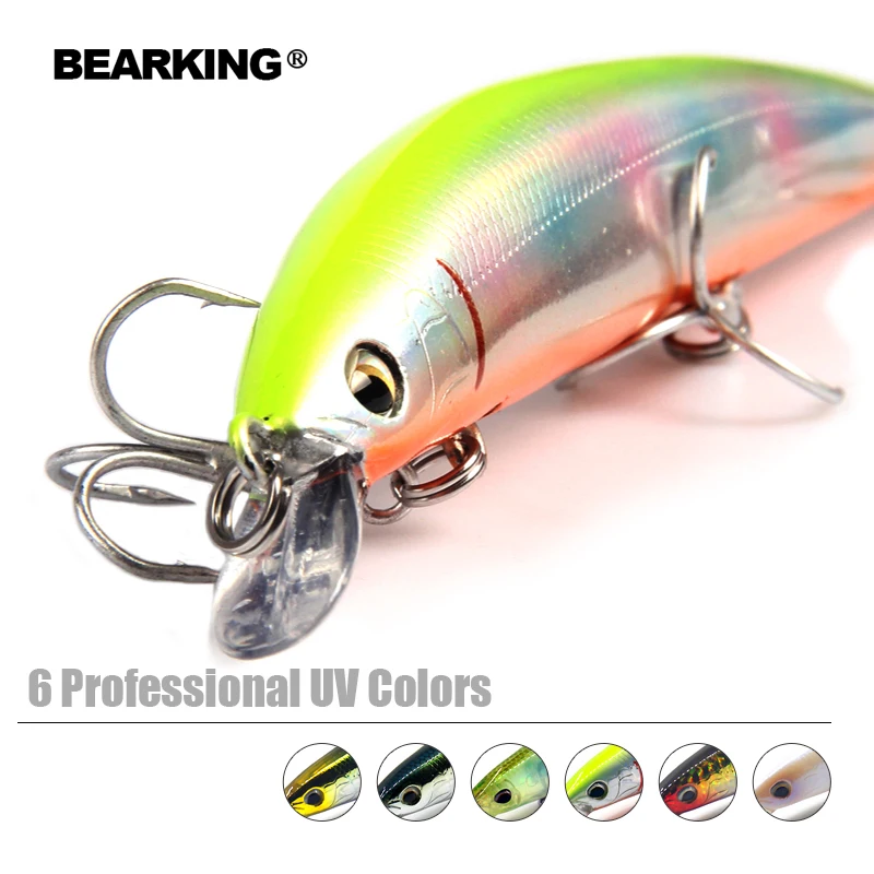 2018 Bearking 1 шт. 12 8 см 14 г жесткая приманка для рыбной ловли кренкбейт плавающая