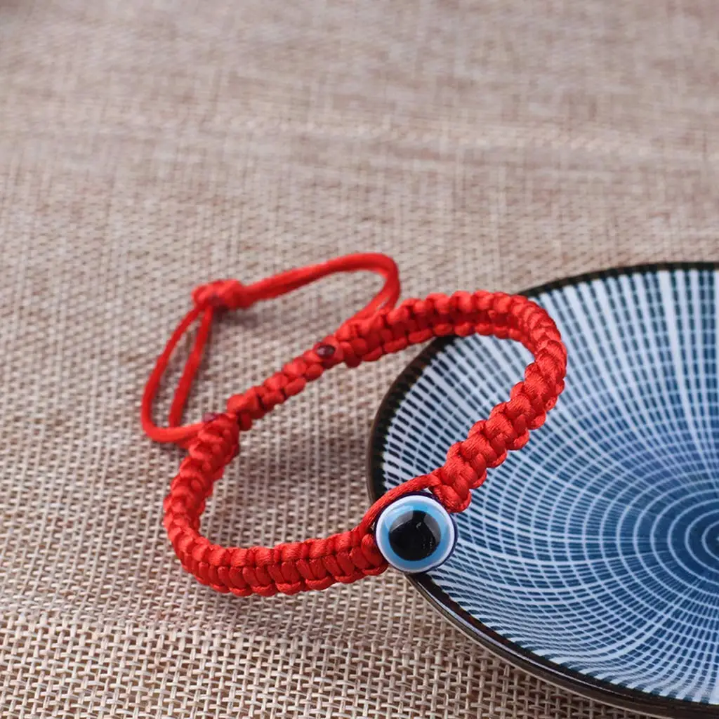 Модный ручной работы веревочный браслет возлюбленной красной нитью мужской