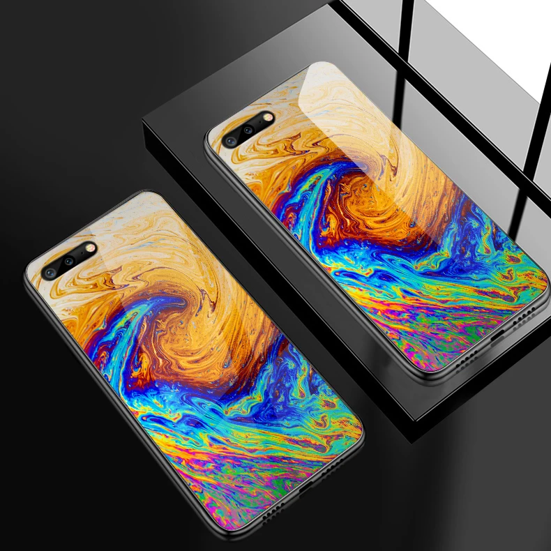 W399 Закаленное Стекло чехол для iPhone 5S, se, 6, 6 S, 7, 8 Plus XR XS MAX чехол для Meizu M5 M6 M8 M9 Примечание 16th плюс противоударный Твердые чехлы - Цвет: W399