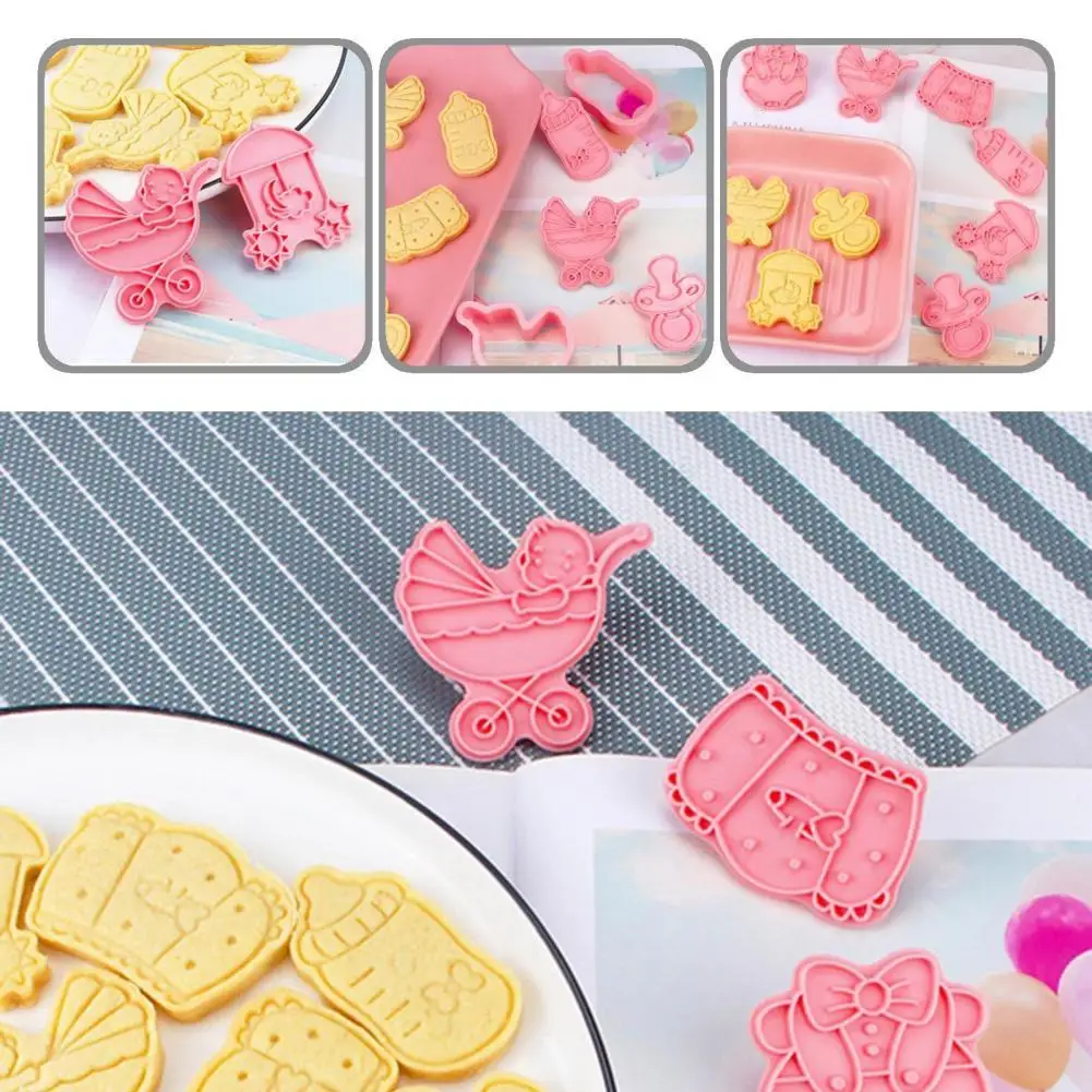 

Очаровательные пластиковые формочки для печенья, 6 шт./компл.