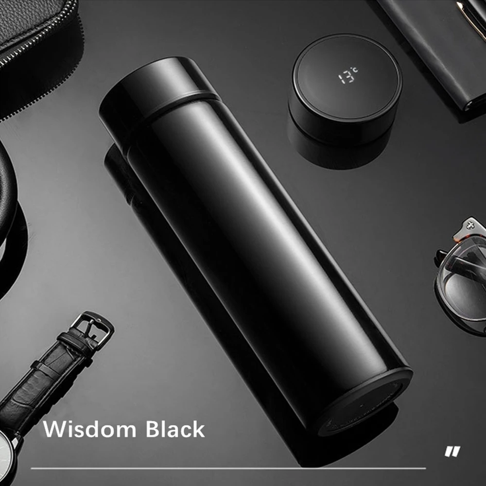 Умный термос из нержавеющей стали 500 мл с ЖК дисплеем|Вакуумные фляги и термосы| |