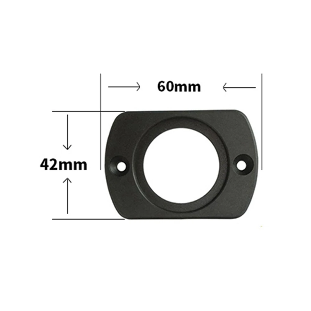 1pcs USB Charger Panel 1/2/3 Hole Car Power Socket Mounting Bracket Plate Frame For Ship Camping Motor Modification | Автомобили и