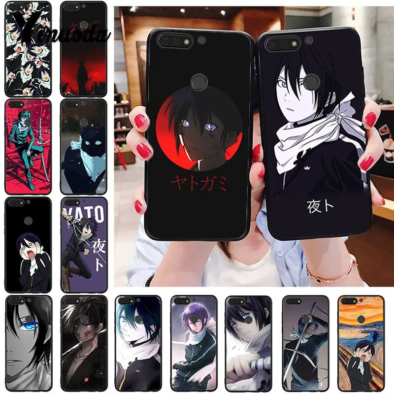 Чехол Yinuoda для Huawei Honor 8A 8X 9 10 20 Lite 7A 5A 7C 10i 9X pro Play 8C с японским аниме рисунком Yato