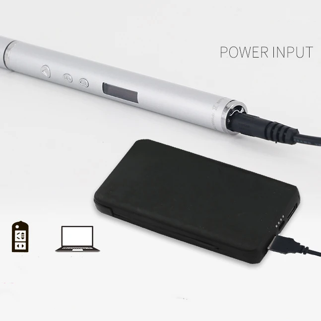 Slim Type 3D Printing Pen Adjustable Speed USB Powered with LCD Display | Компьютеры и офис