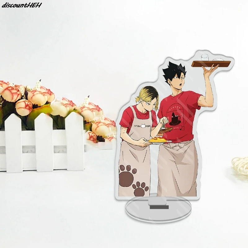 

Anime Haikyuu!! Volleyball Teen Acrylic Stand Figure Model Plate Holder Desk Decor Ornaments
